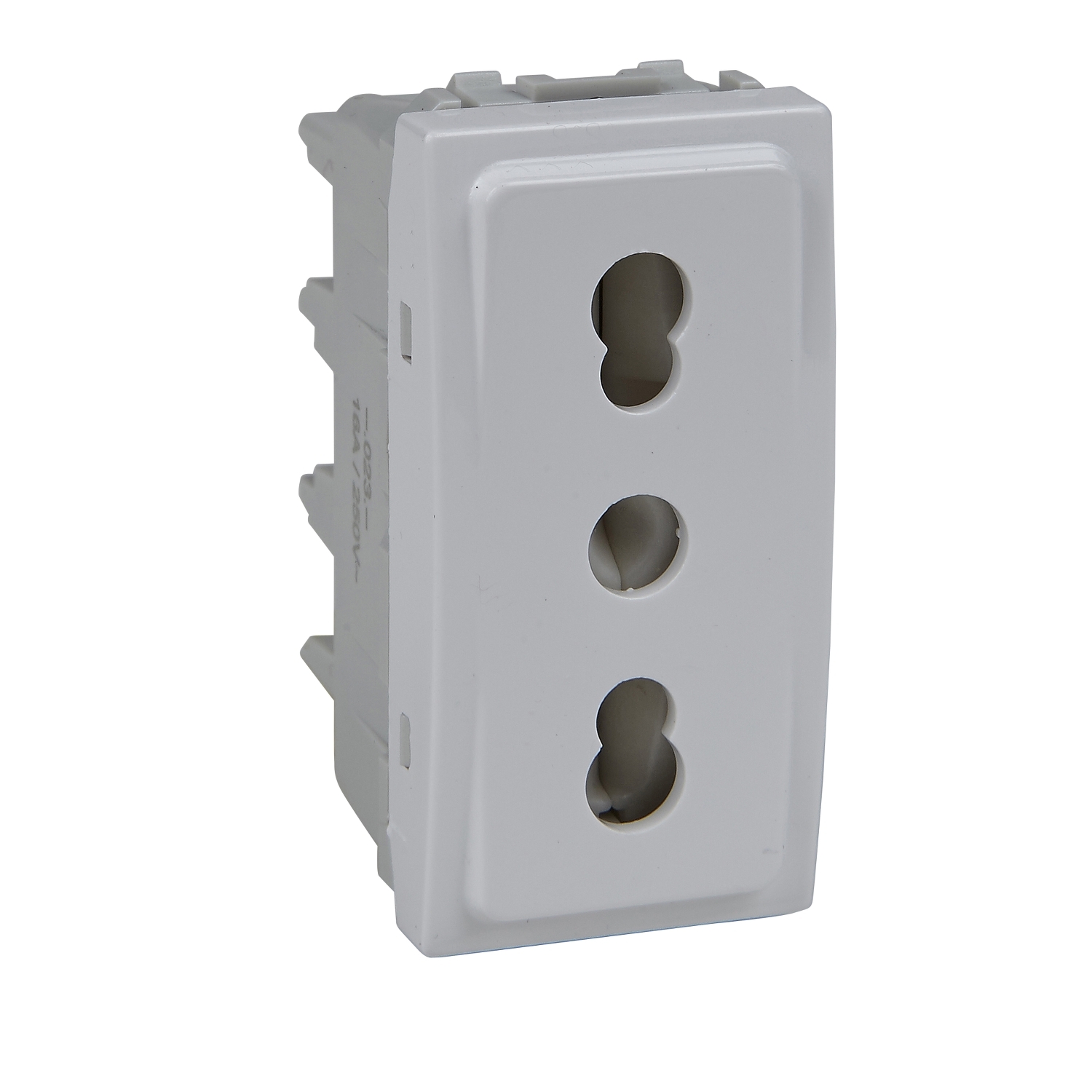Toma 2P+T 10/16 a 230V, Blanco MGU3.023.18 — Schneider Electric — Schneider Electric