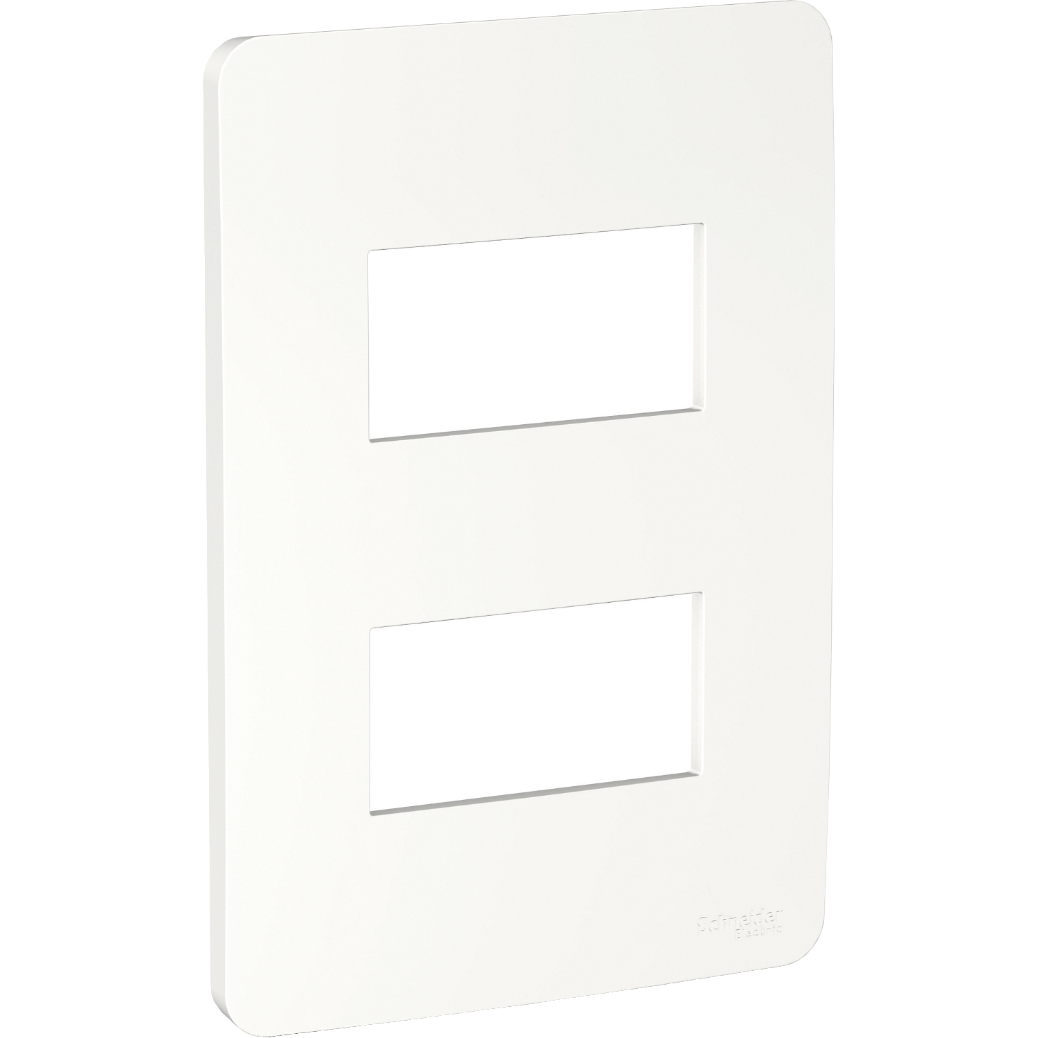 Placa Orion 2 Modulos, Blanco S730121004 — Schneider Electric — Schneider Electric