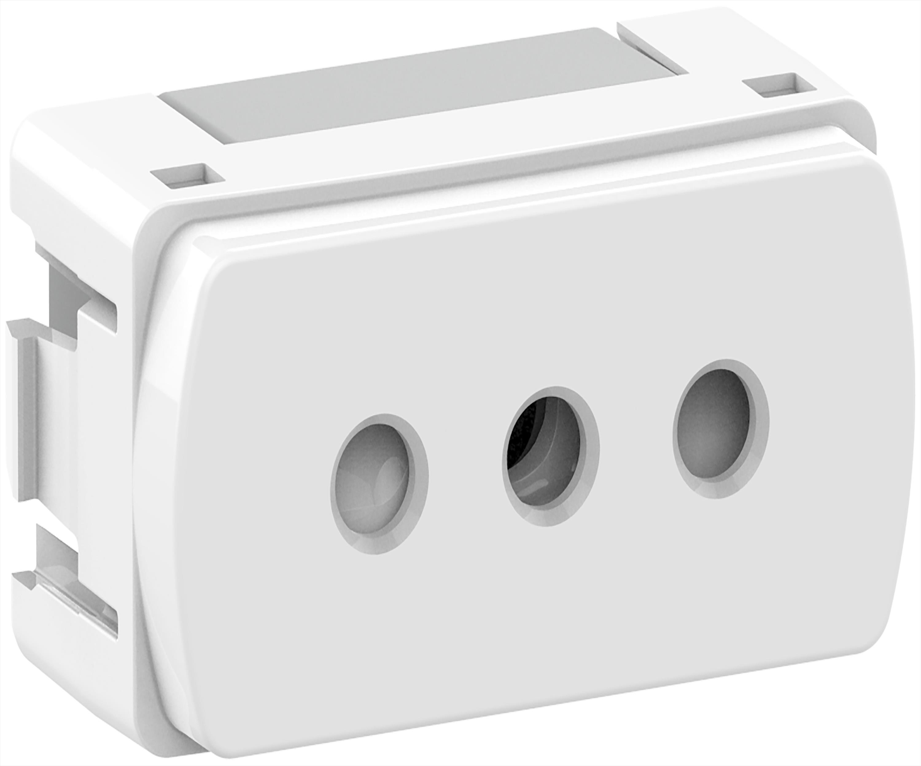 Modulo Enchufe 2P+ T 10A Blanco S3B70220 — Schneider Electric — Schneider Electric