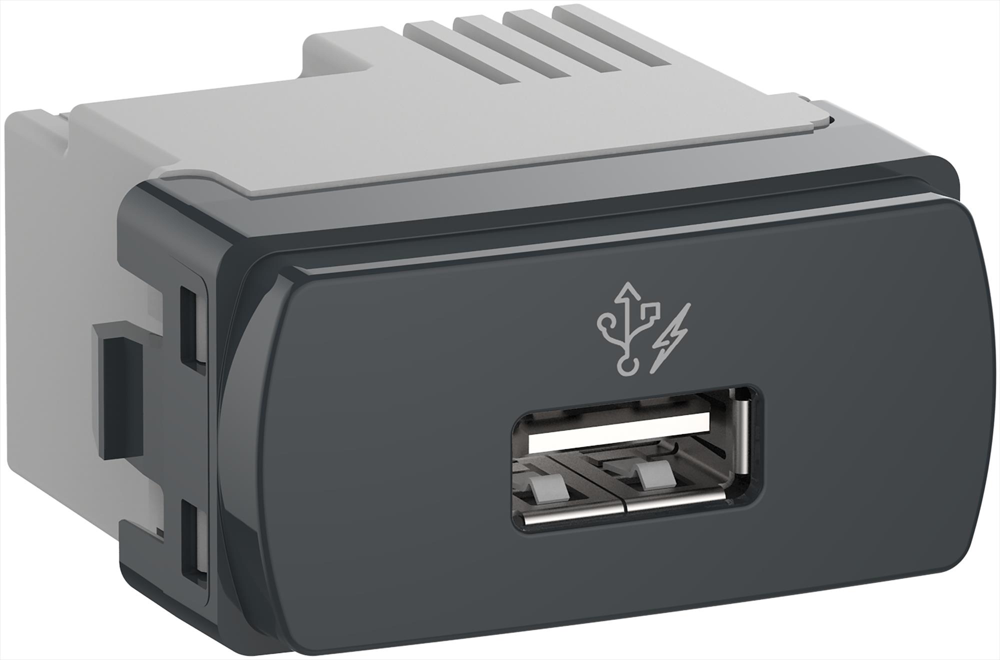Modulo USB 2.0 1A 250V Grafito S3B70816 — Schneider Electric — Schneider Electric