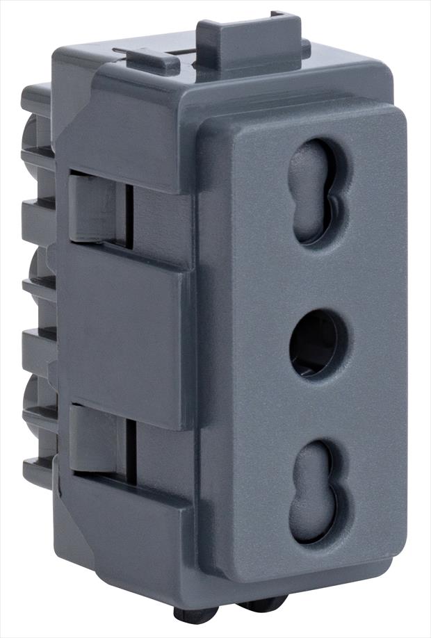Modulo Genesis con Tomacorriente Bipaso 10/16A 2P+T, Negro MWD130087917 — Schneider Electric — Schneider Electric