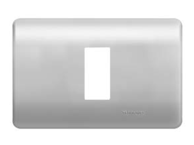 Placa Genesis 1 Modulo con Soporte, Lien MWD77113 — Schneider Electric — Schneider Electric