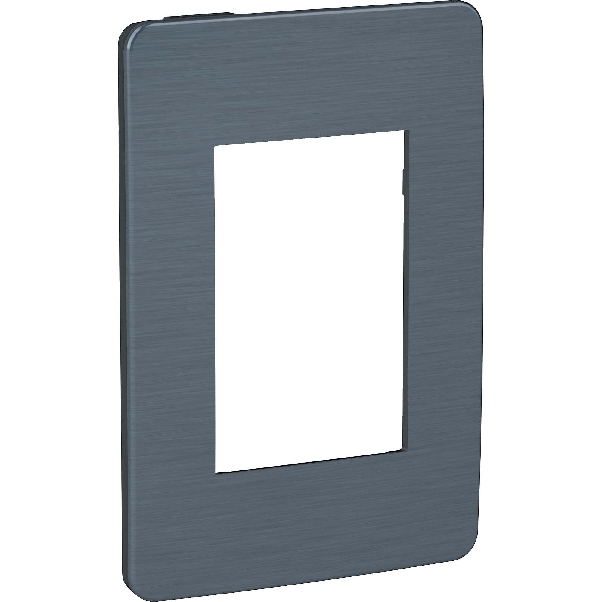 Placa Orion 3 Modulos, Grafito/galaxy Black S733103765 — Schneider Electric — Schneider Electric