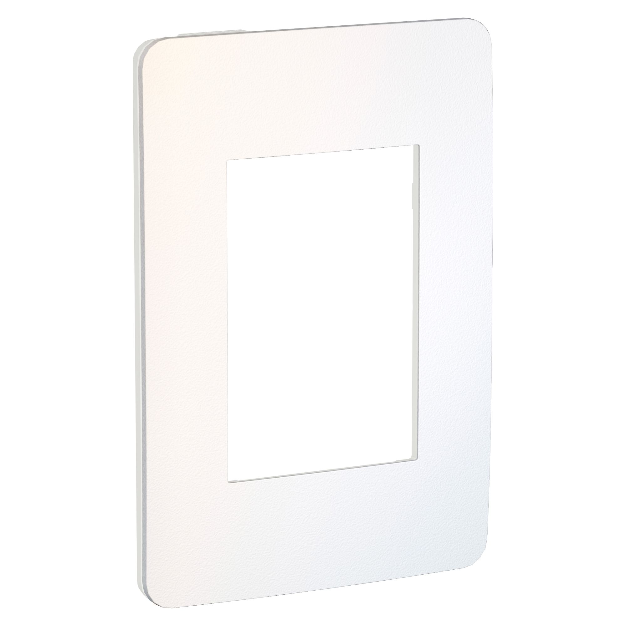 Placa Orion 3 Modulos, Blanco/chrome Soft S732103405 — Schneider Electric — Schneider Electric