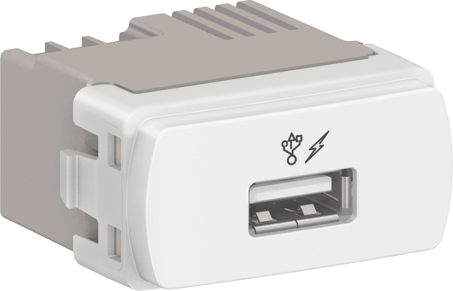 Modulo USB 2.0 1A 250V Blanco S3B70810 — Schneider Electric — Schneider Electric