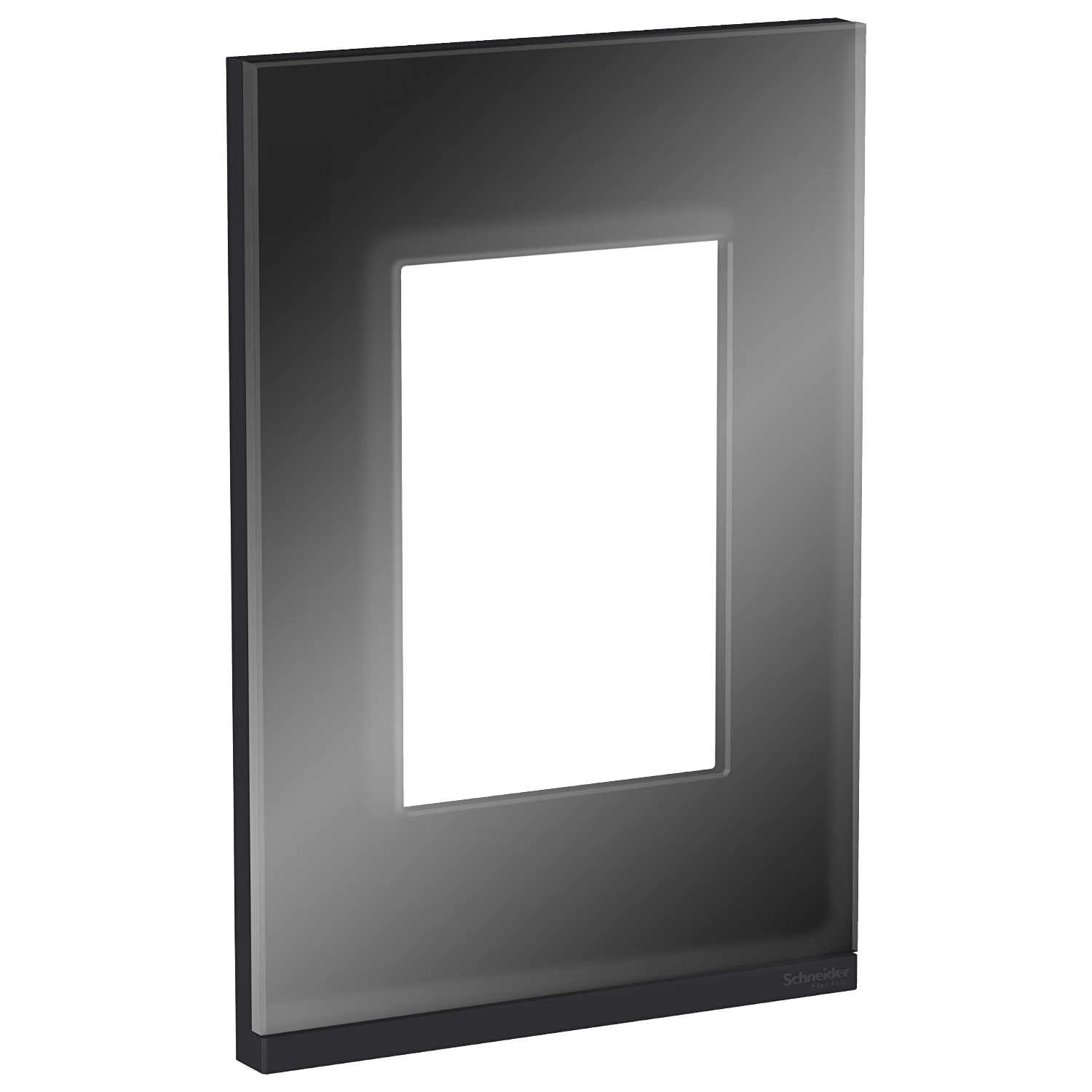 Placa Orion Con Soporte V Vidrio Negro S734103819 — Schneider Electric — Schneider Electric
