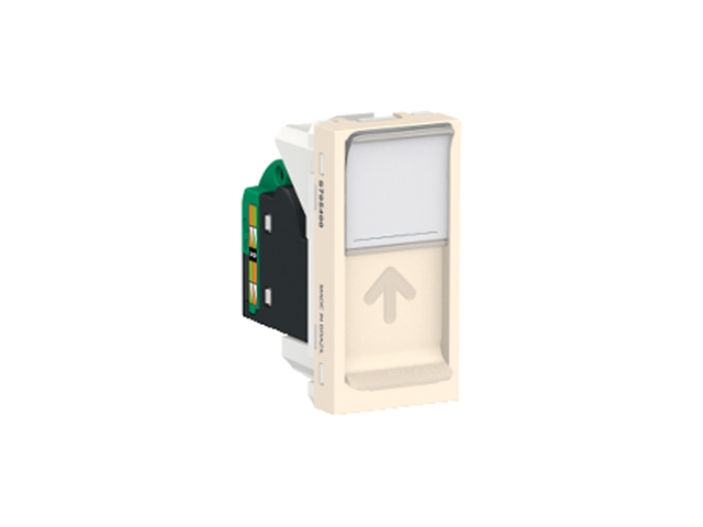 Toma de Datos RJ45 Tipo UTP Orion CAT5E 1 Modulo, Marfil S70540084 — Schneider Electric — Schneider Electric