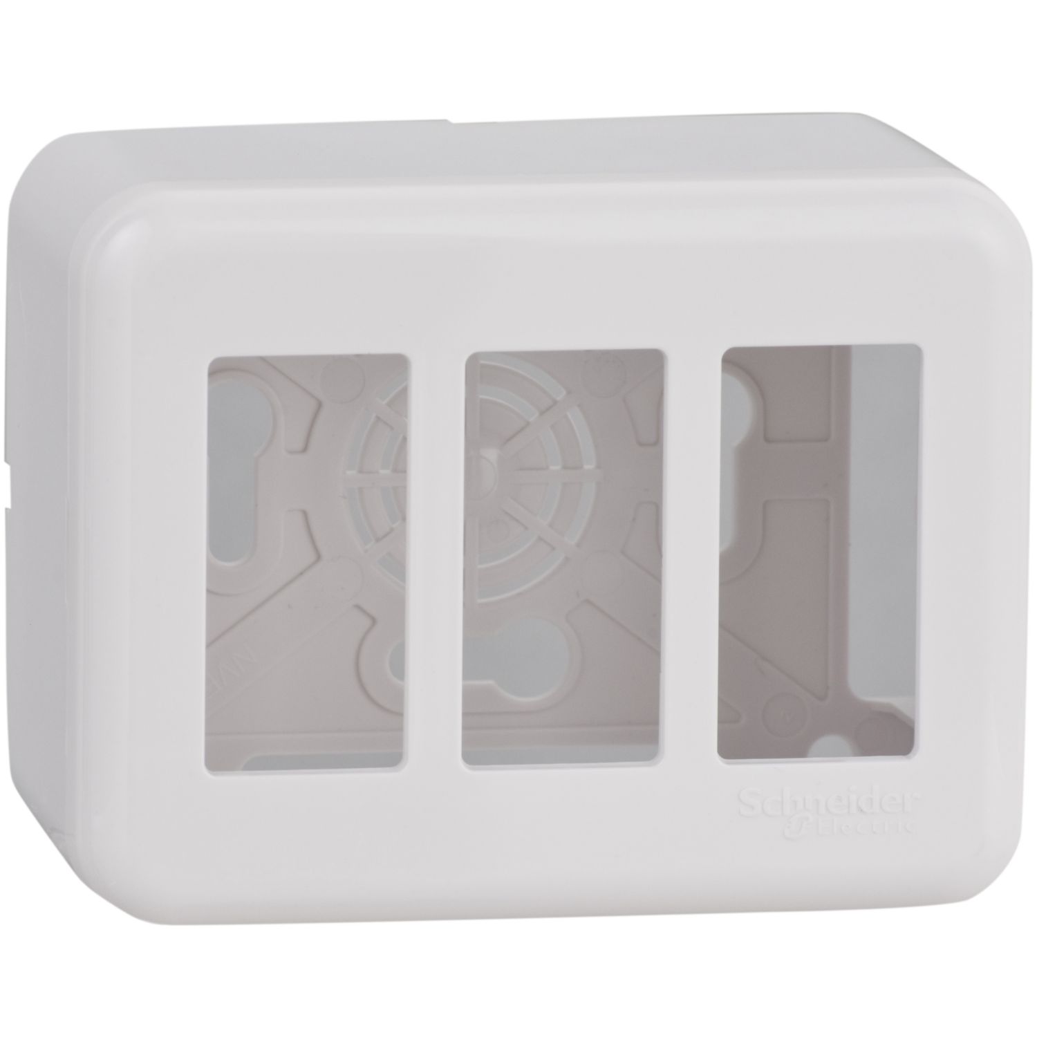 Casquete Vacio 3 Modulos Blanco Genesis MWD66030 — Schneider Electric — Schneider Electric
