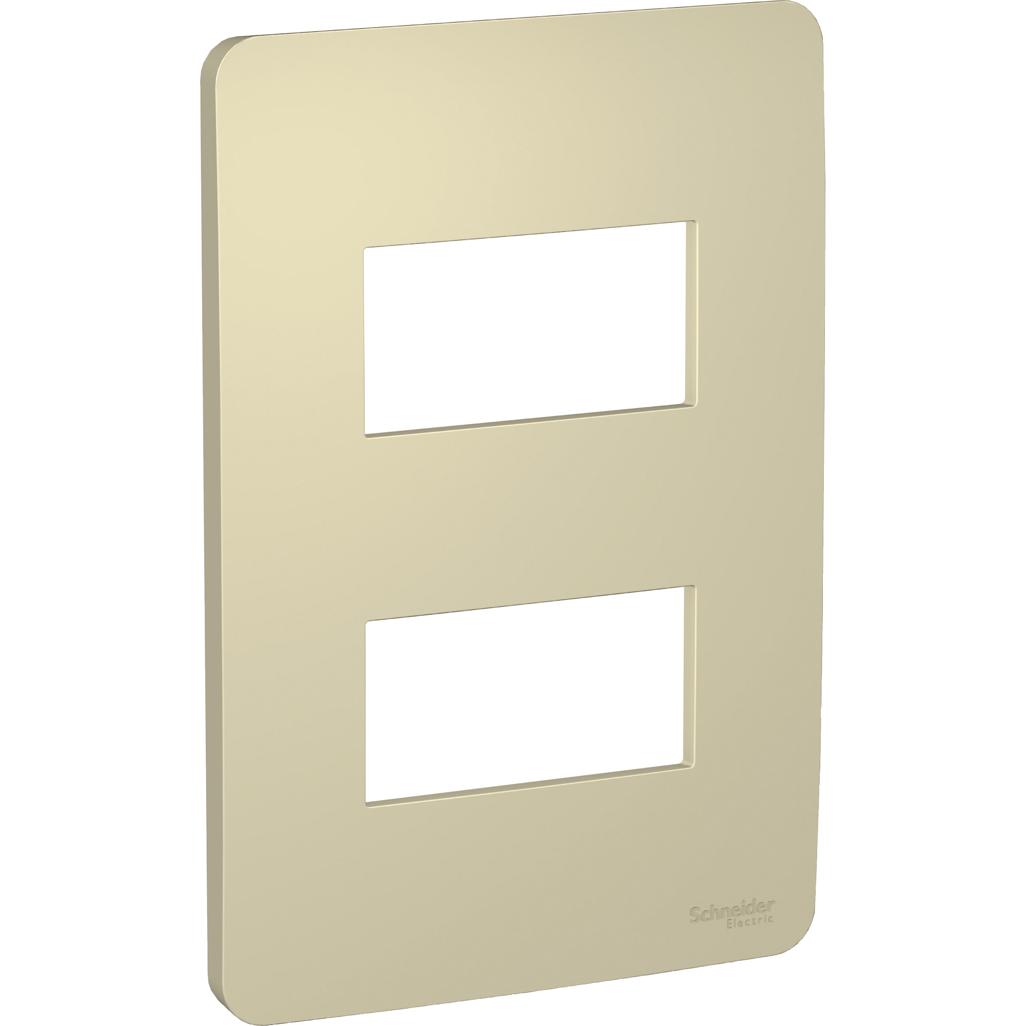Placa Orion 2 Modulos, Horizon Gold S730121234 — Schneider Electric — Schneider Electric