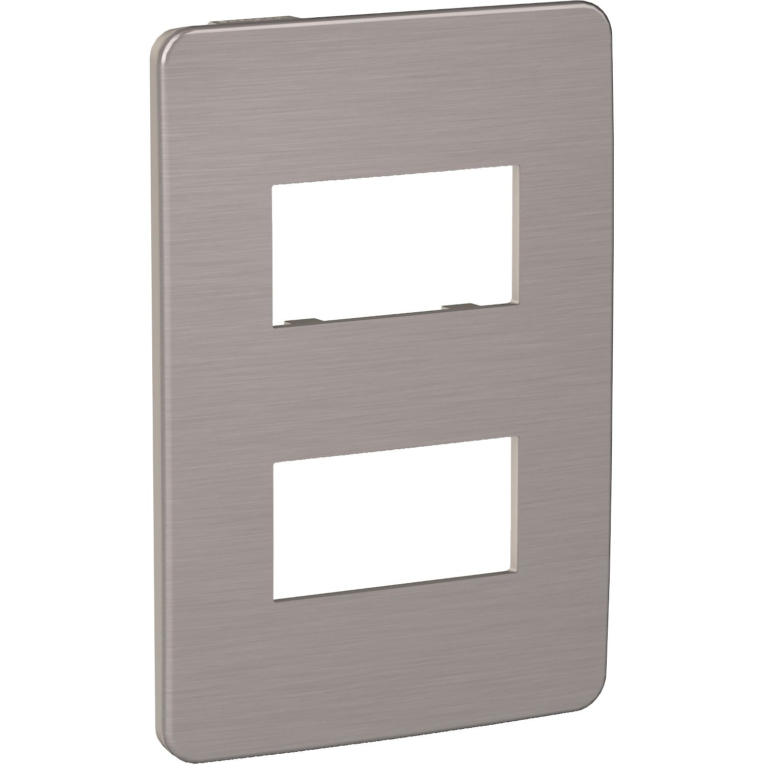 Placa Orion 2 Modulos, Beige/corona Bronze S733121695 — Schneider Electric — Schneider Electric