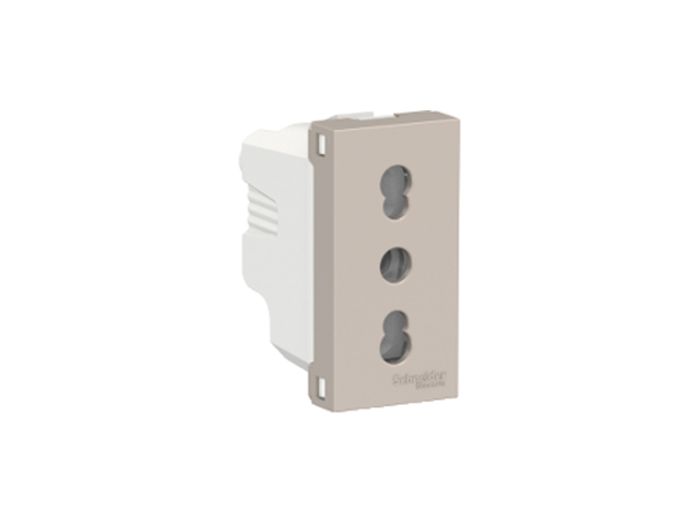 Toma Corriente Orion 10/16A 250V 2P+T 1 Modulo, Beige S70203864 — Schneider Electric — Schneider Electric