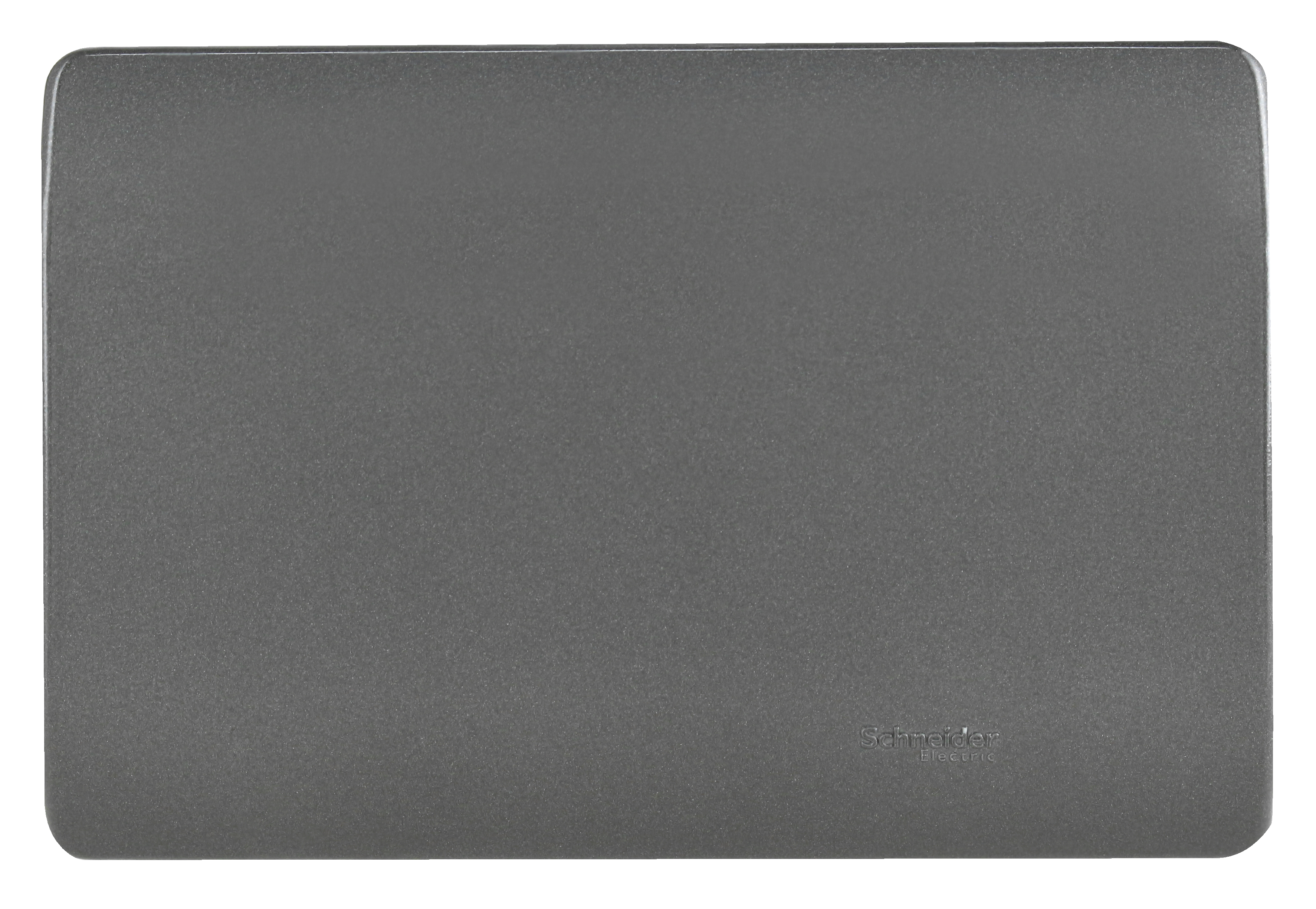 Placa Genesis Ciega con Soporte, Humo MWD130407434 — Schneider Electric — Schneider Electric