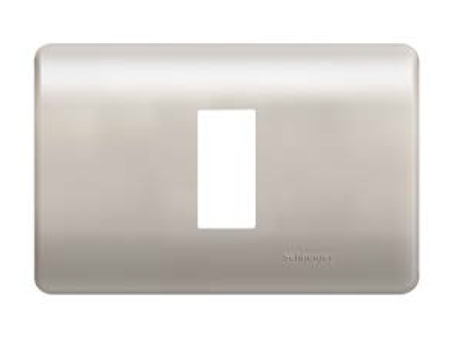 Placa Genesis 1 Modulo con Soporte, Millon MWD77112 — Schneider Electric — Schneider Electric