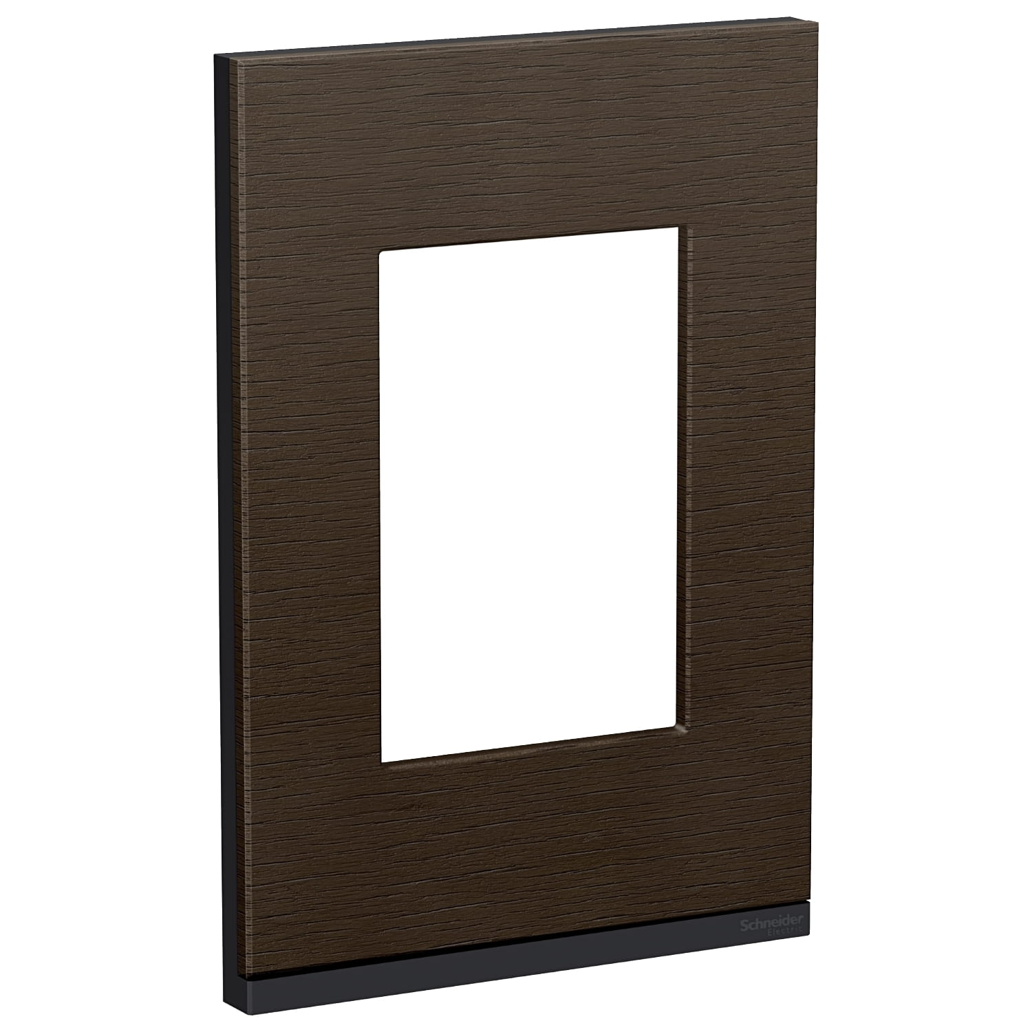 Placa Orion Con Soporte V Madera Wengue S734103839 — Schneider Electric — Schneider Electric