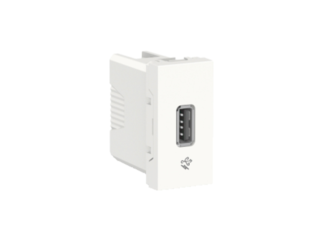 Cargador USB Orion 1A 220V 1 Modulo, Blanco S70547004 — Schneider Electric — Schneider Electric