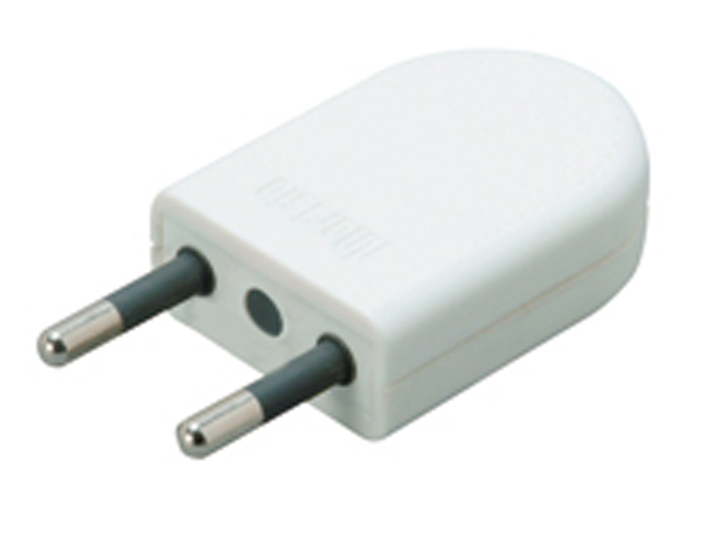 Enchufe Macho Convertible 10A 2P - Blanco MWD015240100 — Schneider Electric — Schneider Electric