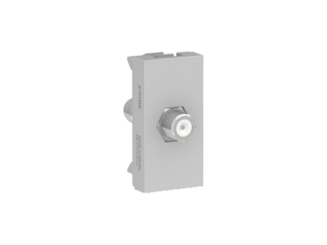 Toma Coaxial Tv Orion 1 Modulo, Aluminio S70546874 — Schneider Electric — Schneider Electric