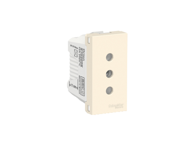 Toma Corriente Orion 10A 250V 2P+T 1 Modulo, Marfil S70202884 — Schneider Electric — Schneider Electric