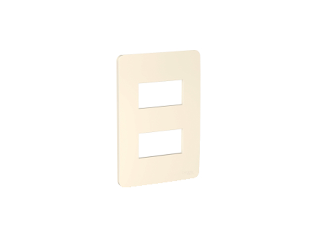 Placa Orion 2 Modulos, Marfil S730121014 — Schneider Electric — Schneider Electric