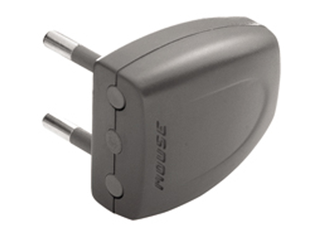 Enchufe Macho Convertible Mouse 10A 2P - Negro MWD015321810 — Schneider Electric — Schneider Electric