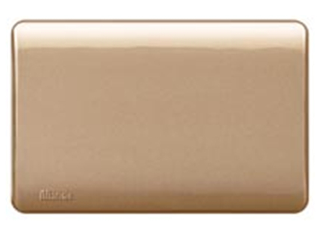 Placa Genesis Ciega con Soporte, Dorado MWD130407444 — Schneider Electric — Schneider Electric