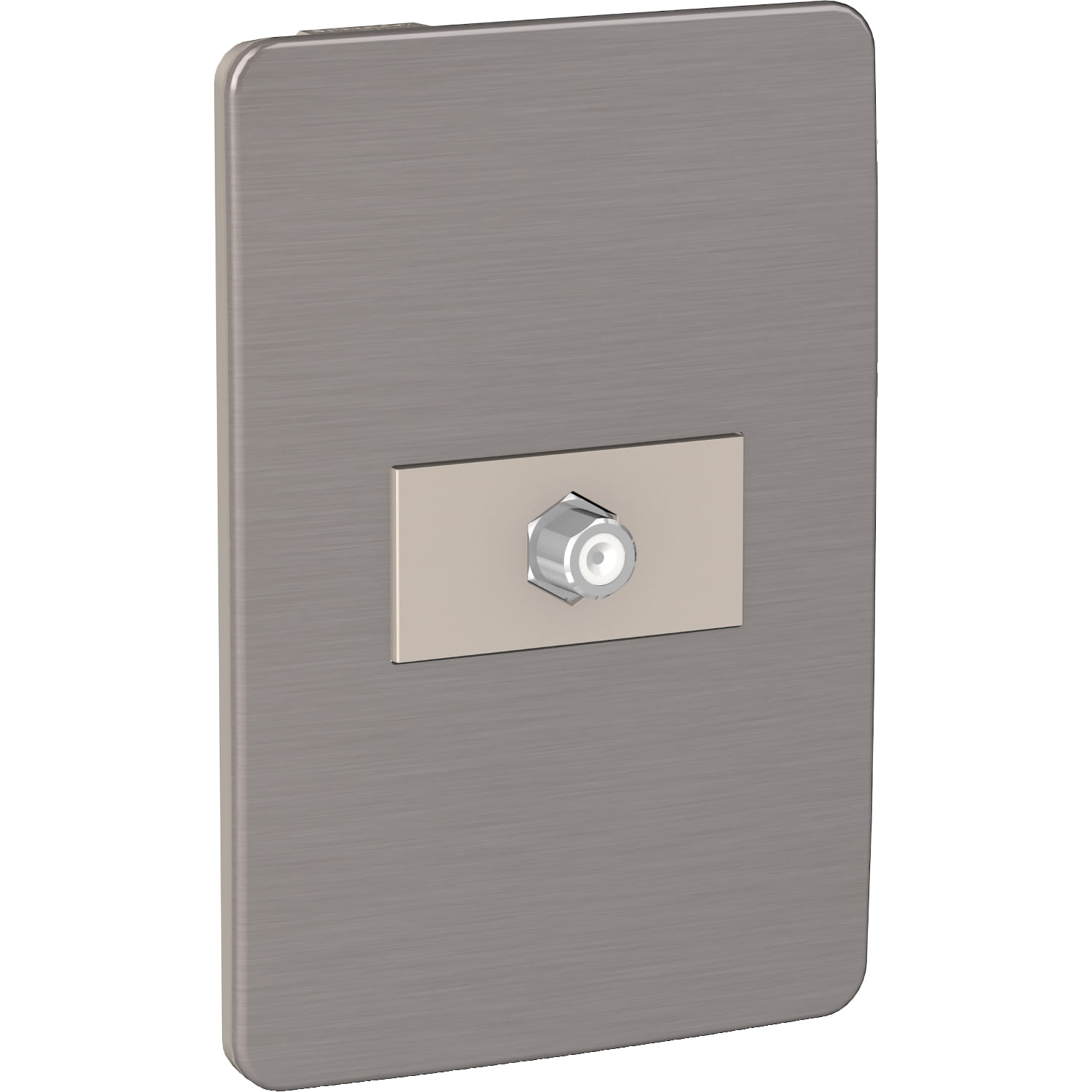 Placa Armada con Toma Coaxial Tv Orion, Bronce S713468694 — Schneider Electric — Schneider Electric