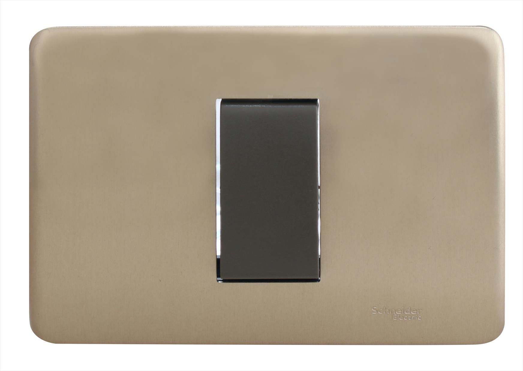 Interruptor Emb Simple 9/12 16A Bronce Schneider MWD082607011 — Schneider Electric — Schneider Electric
