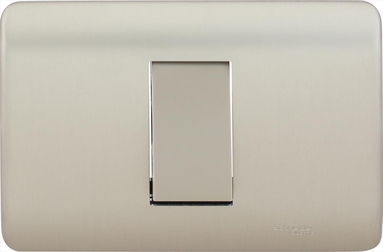 Interruptor Emb Simple 9/12 16A Champange Schneide MWD082607051 — Schneider Electric — Schneider Electric