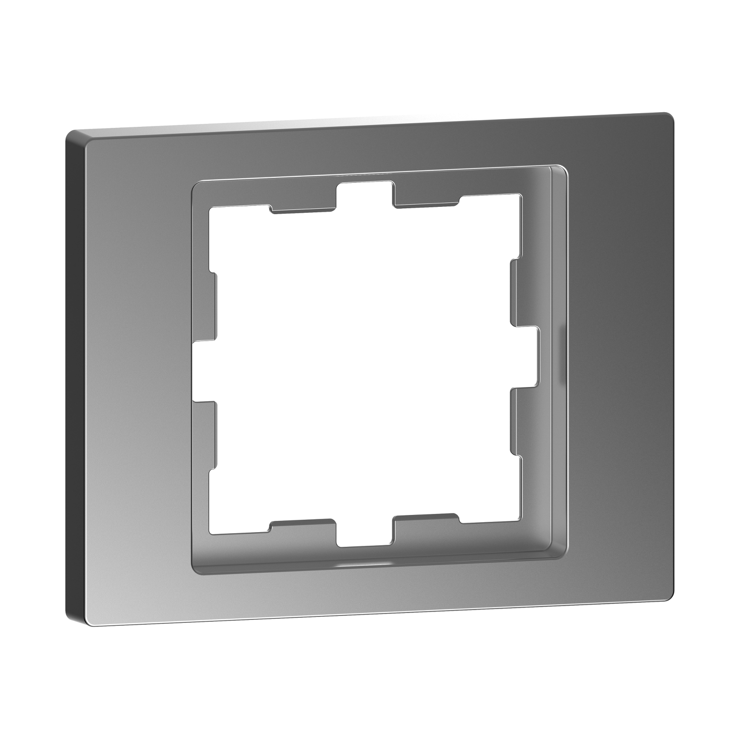 Marco para Pulsador Knx, Linea D-life, 1 Puesto, para Cajas de 3 Modulos, Color Aluminio MTN6010-6536 — Schneider Electric — Schneider Electric