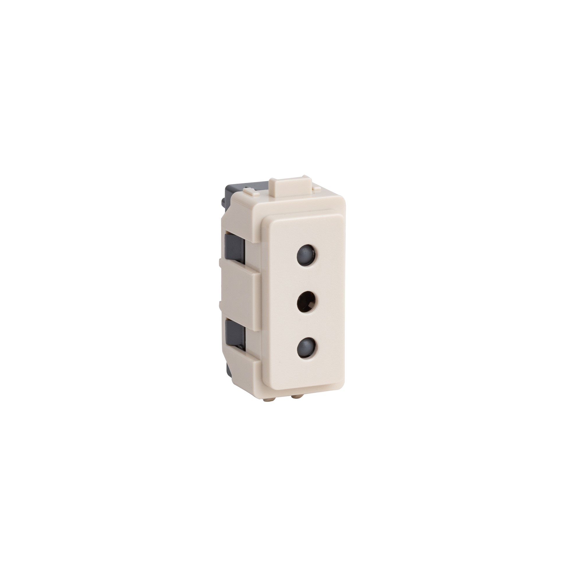 Modulo Genesis con Tomacorriente 10A 2P+T, Beige MWD130087608 — Schneider Electric — Schneider Electric
