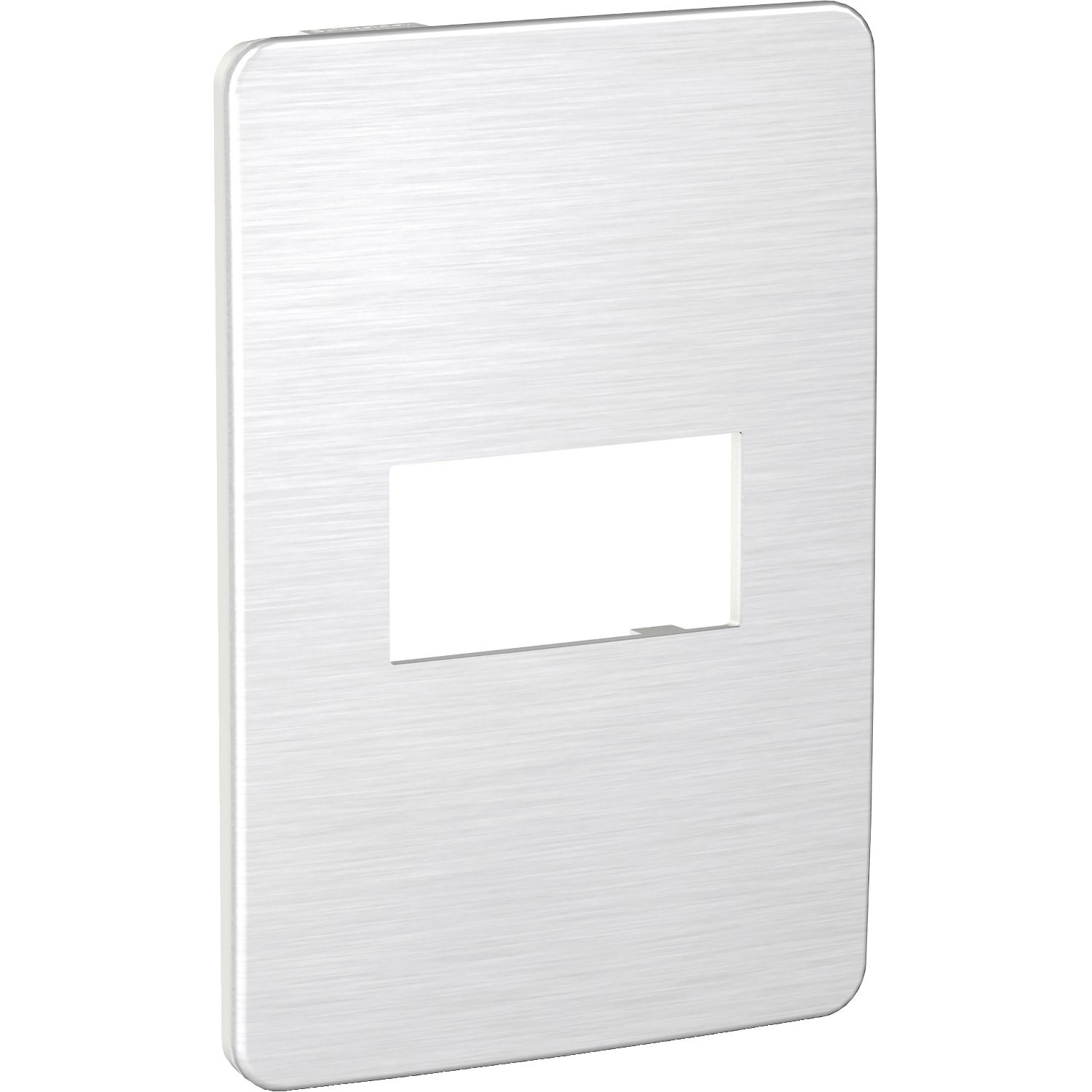 Placa Orion 1 Modulo, Aluminio/cosmic Grey S733101705 — Schneider Electric — Schneider Electric