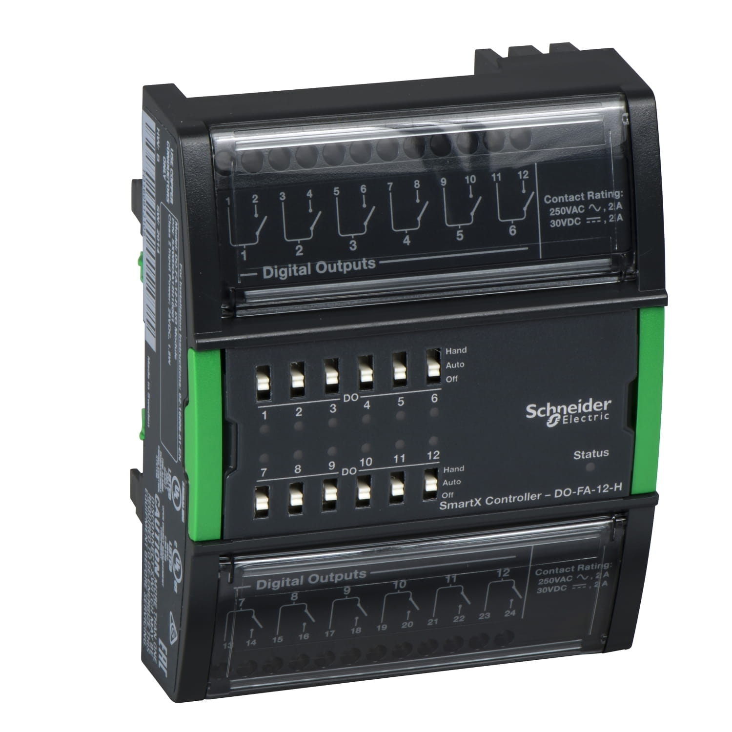 Modulo de Expansion de 12 Salidas Digitales con Switsches Manuales (DO-FA-12-H) SXWDOA12H10001 — Schneider Electric — Schneider Electric
