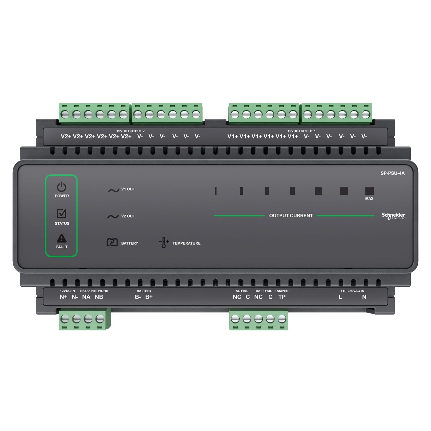 Fuente de Poder Con Bateria Psu y Comunicacion 12V 4A Para Security Expert SP-PSU-4A — Schneider Electric — Schneider Electric
