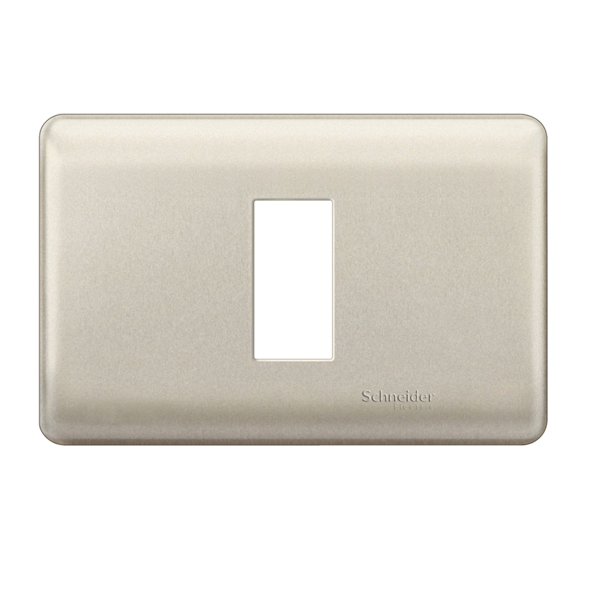 Tapa Gen/nueva Niquel 1P Con Sop 7451 Gn MWD130417451 — Schneider Electric — Schneider Electric
