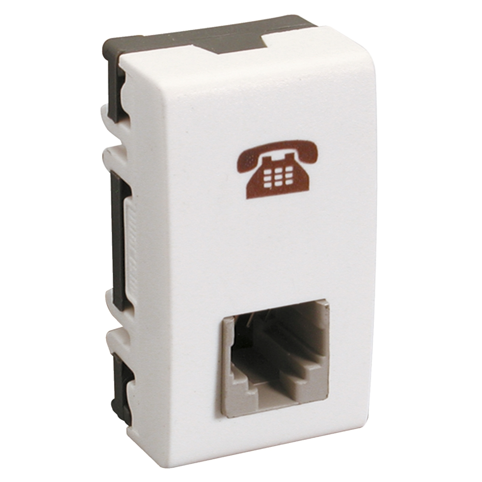 Hembra Mod HAB21 Blanc RJ-11 2P 6984 Hb MWD082086984 — Schneider Electric — Schneider Electric