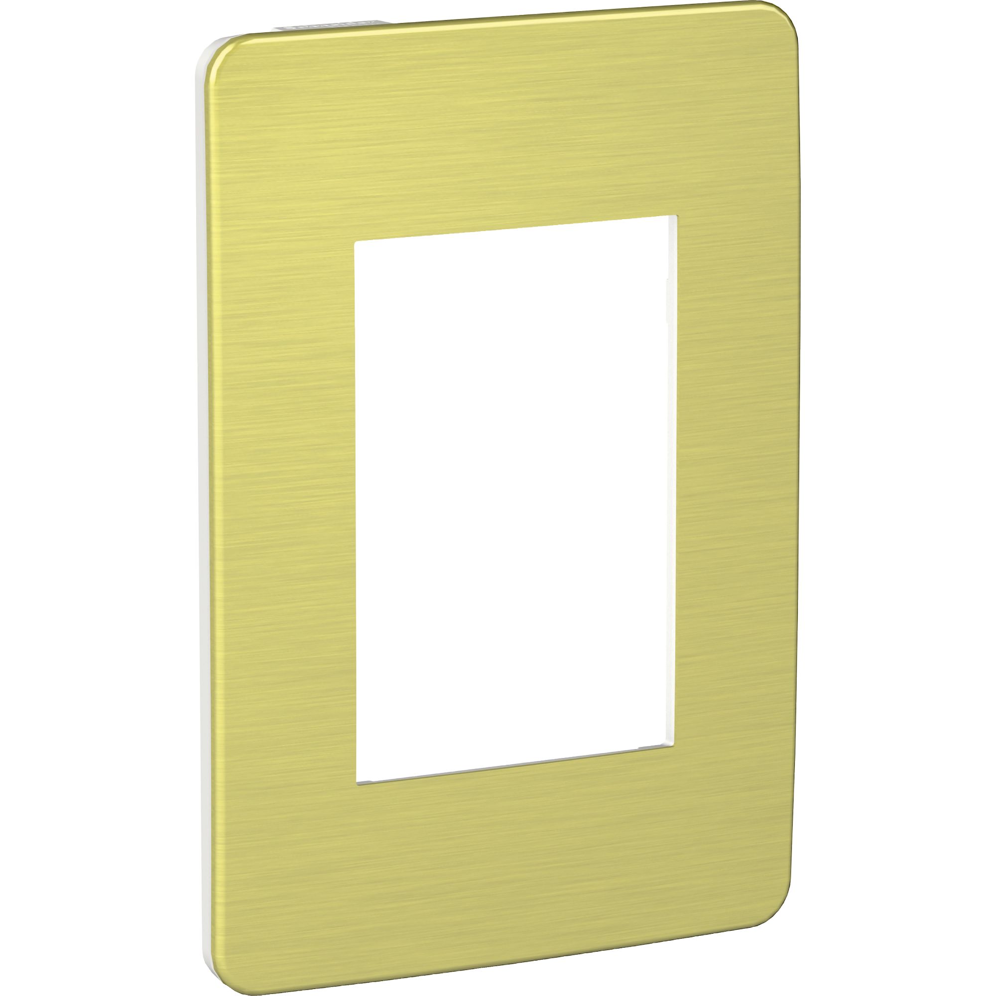 Placa Orion 3 Modulos, Banco/solar Yellow S733103605 — Schneider Electric — Schneider Electric