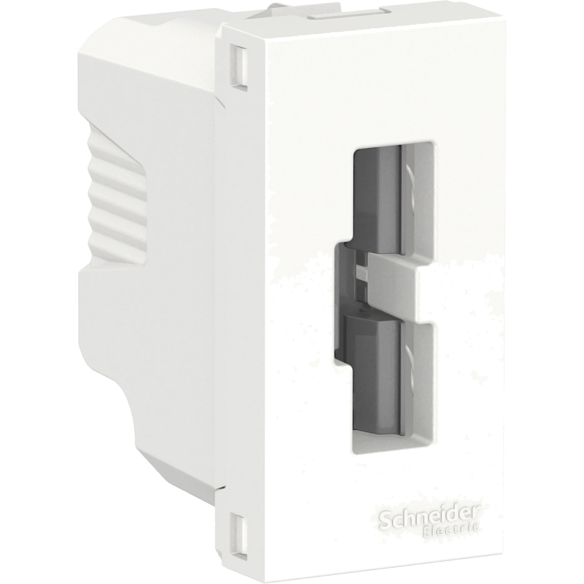 Toma Computacion Orion 10A 250V 2P+T 1 Modulo, Blanco Antibacteriano S70241024 — Schneider Electric — Schneider Electric
