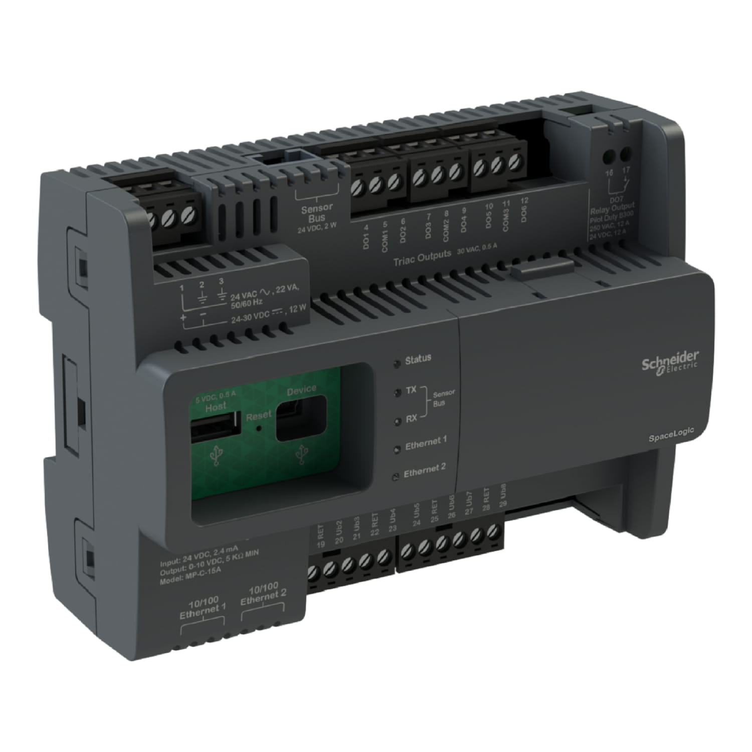 Controlador Smartx Modelo MP-C-18A SXWMPC18A10001 — Schneider Electric — Schneider Electric