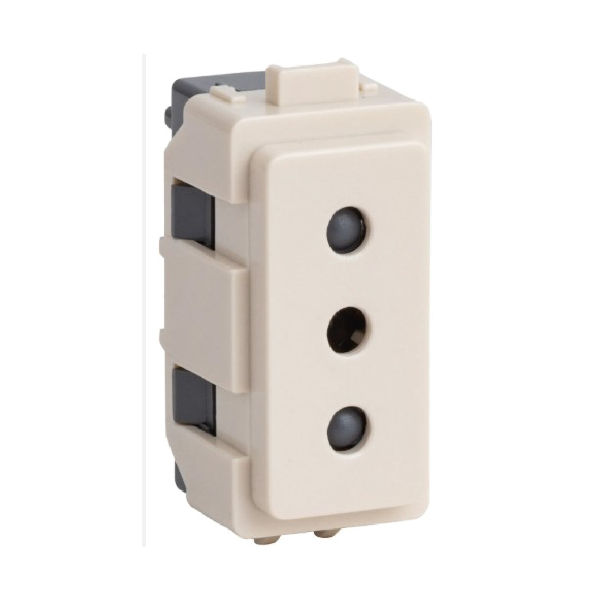 Modulo Genesis con Tomacorriente 10A 2P+T, Beige MWD130097608 — Schneider Electric — Schneider Electric