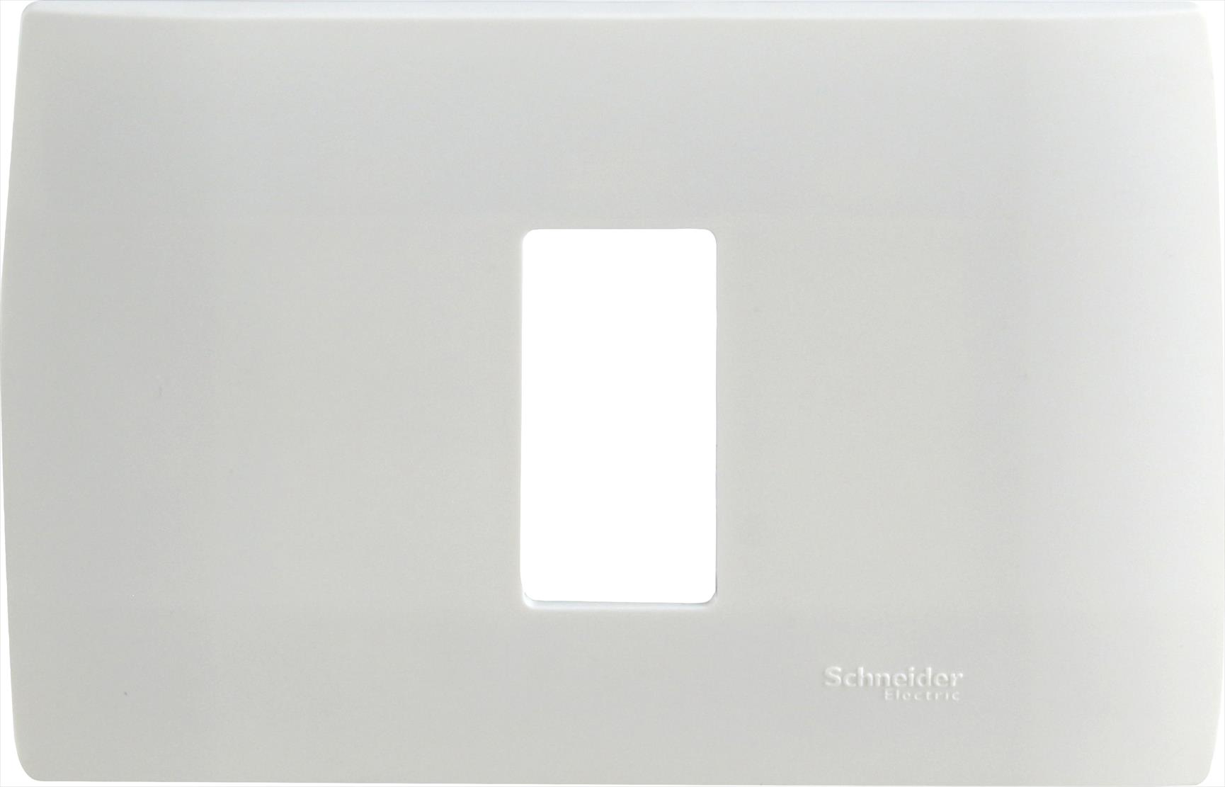 Placa Mistic 1 Modulo con Soporte - Blanco MWD130607221 — Schneider Electric — Schneider Electric