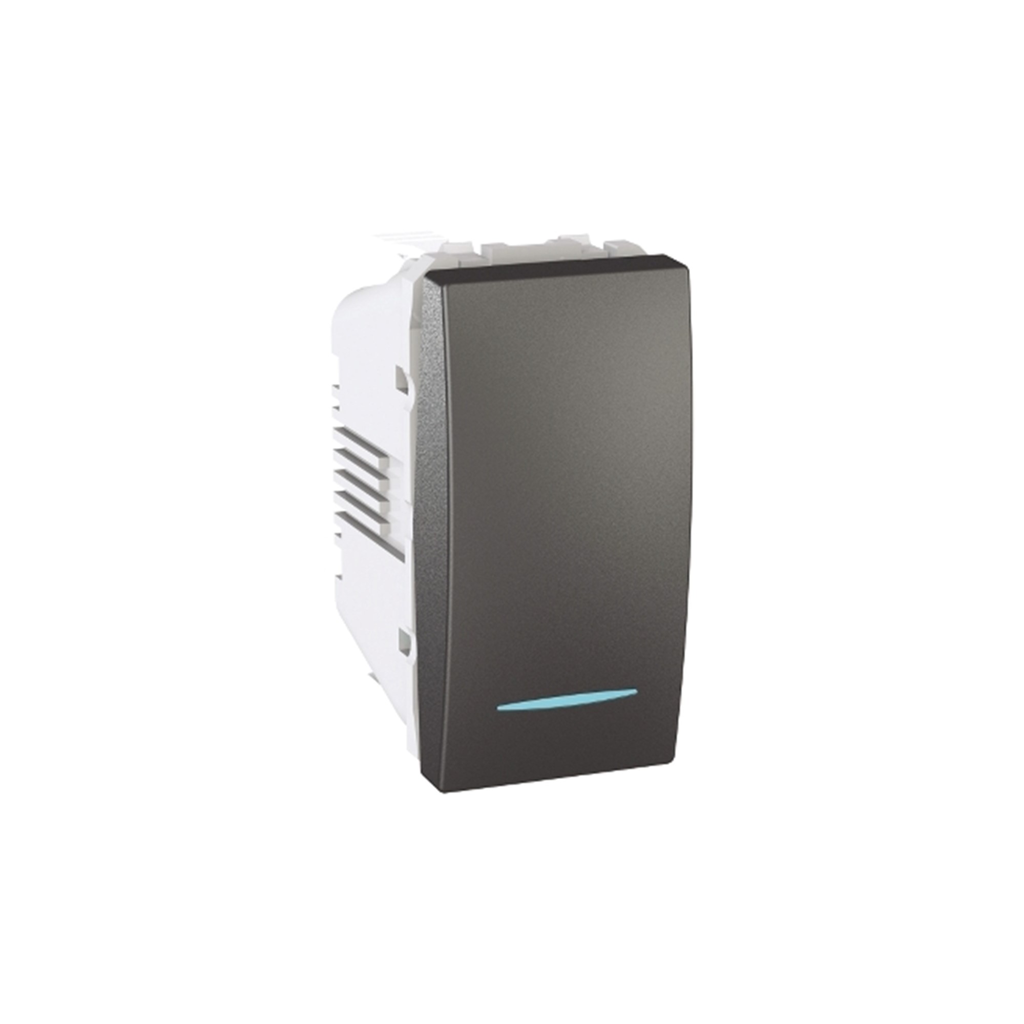 Pulsador 10A Para Led B/aut Grafito MGU3.106.12N — Schneider Electric — Schneider Electric