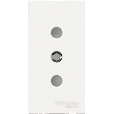 Toma Corriente Orion 10A 250V 2P+T 1 Modulo, Blanco Antibacteriano S70202824 — Schneider Electric — Schneider Electric
