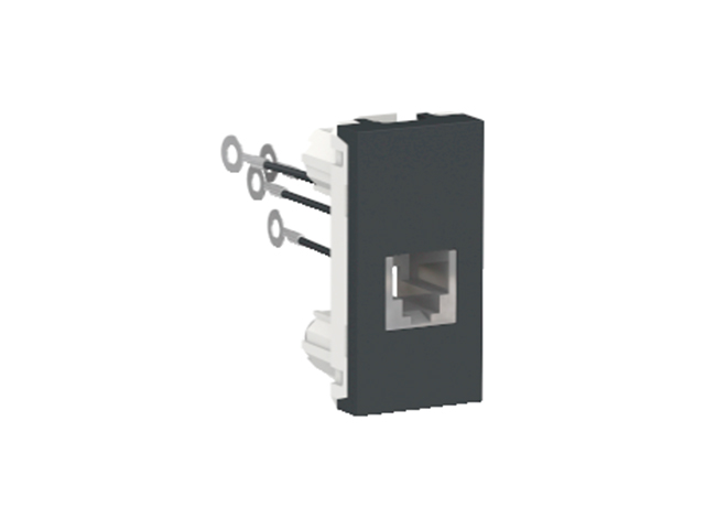 Toma Telefonica RJ11 Orion 1 Modulo, Grafito S70549194 — Schneider Electric — Schneider Electric