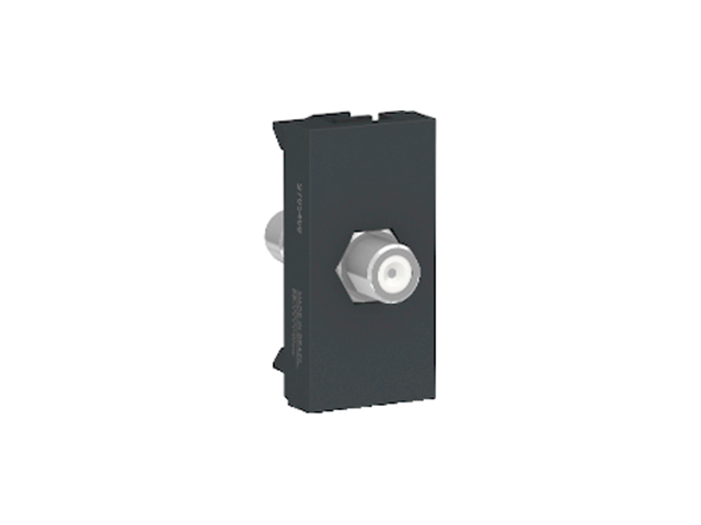 Toma Coaxial Tv Orion 1 Modulo, Grafito S70546894 — Schneider Electric — Schneider Electric