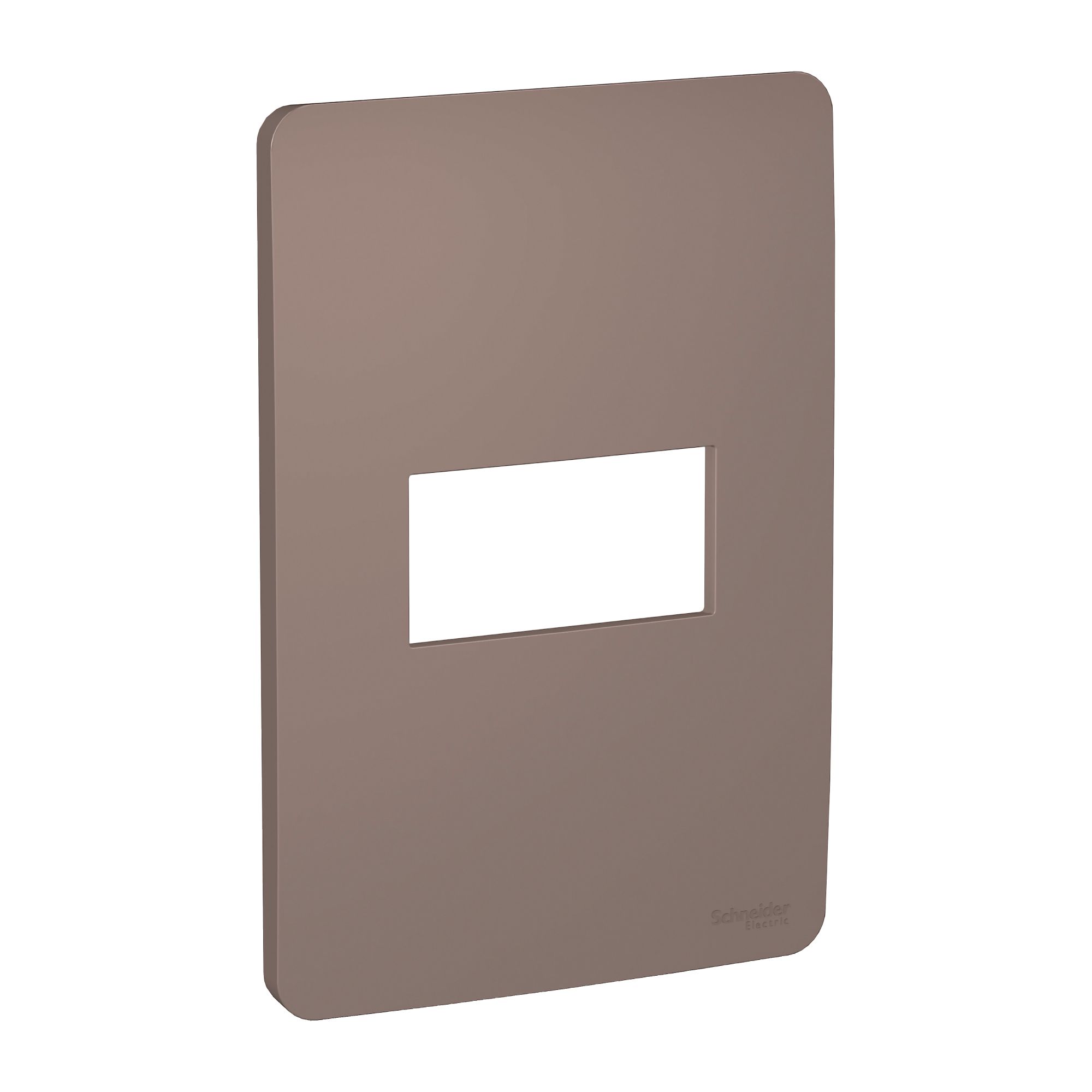 Placa Orion 1 Modulo, Planet Brown S730101264 — Schneider Electric — Schneider Electric