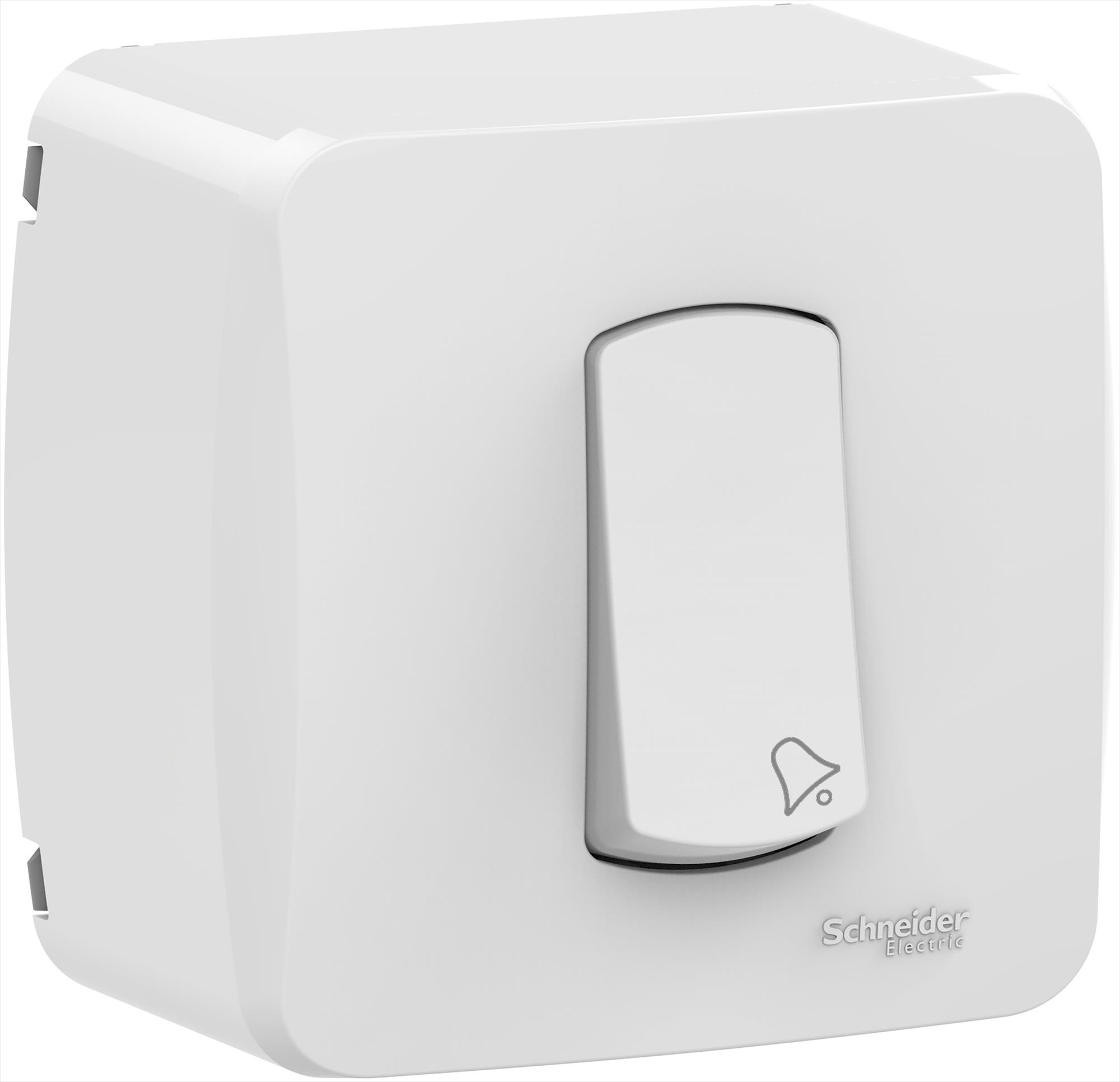 Casquete Armado con Pulsador 16A 250V Blanco S3B66150 — Schneider Electric — Schneider Electric