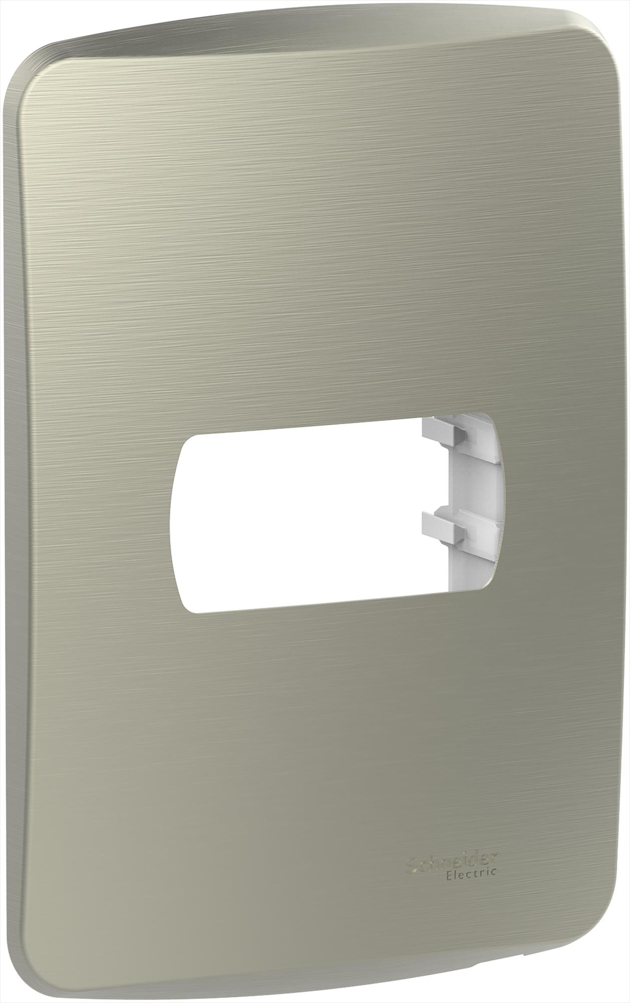 Placa 1 Puesto con Soporte Grafito S3B77117 — Schneider Electric — Schneider Electric