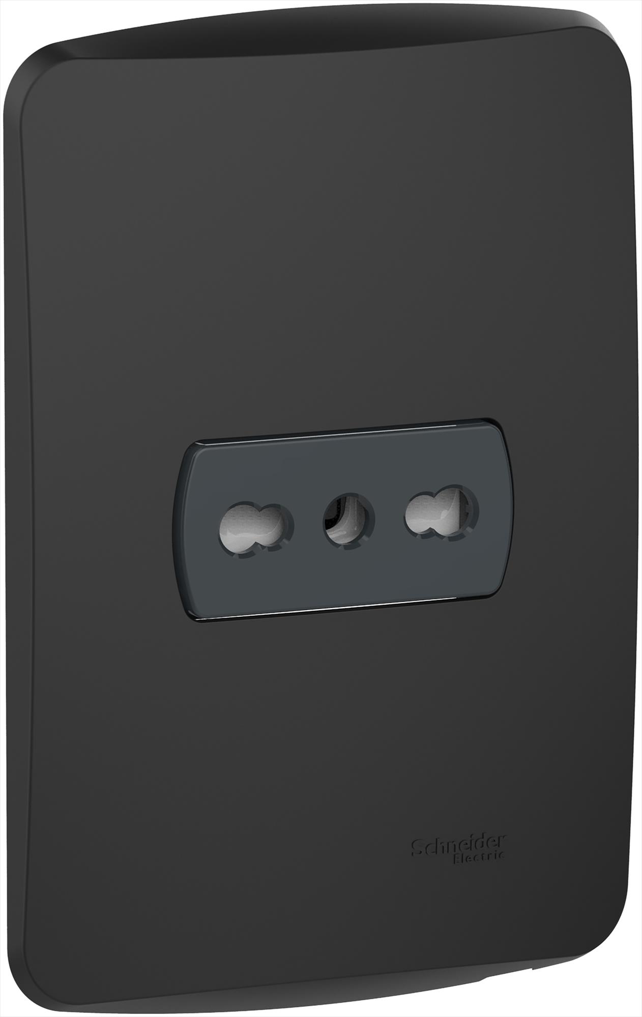 Placa Miluz Armada con Enchufe 2p+T 10/16A Grafito S3B60236 — Schneider Electric — Schneider Electric