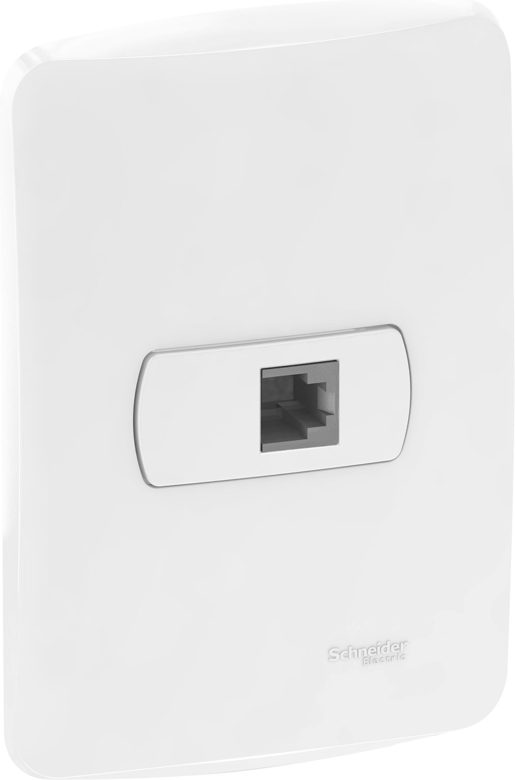 Placa Miluz Armada con Toma Telefonica Blanco S3B64800 — Schneider Electric — Schneider Electric