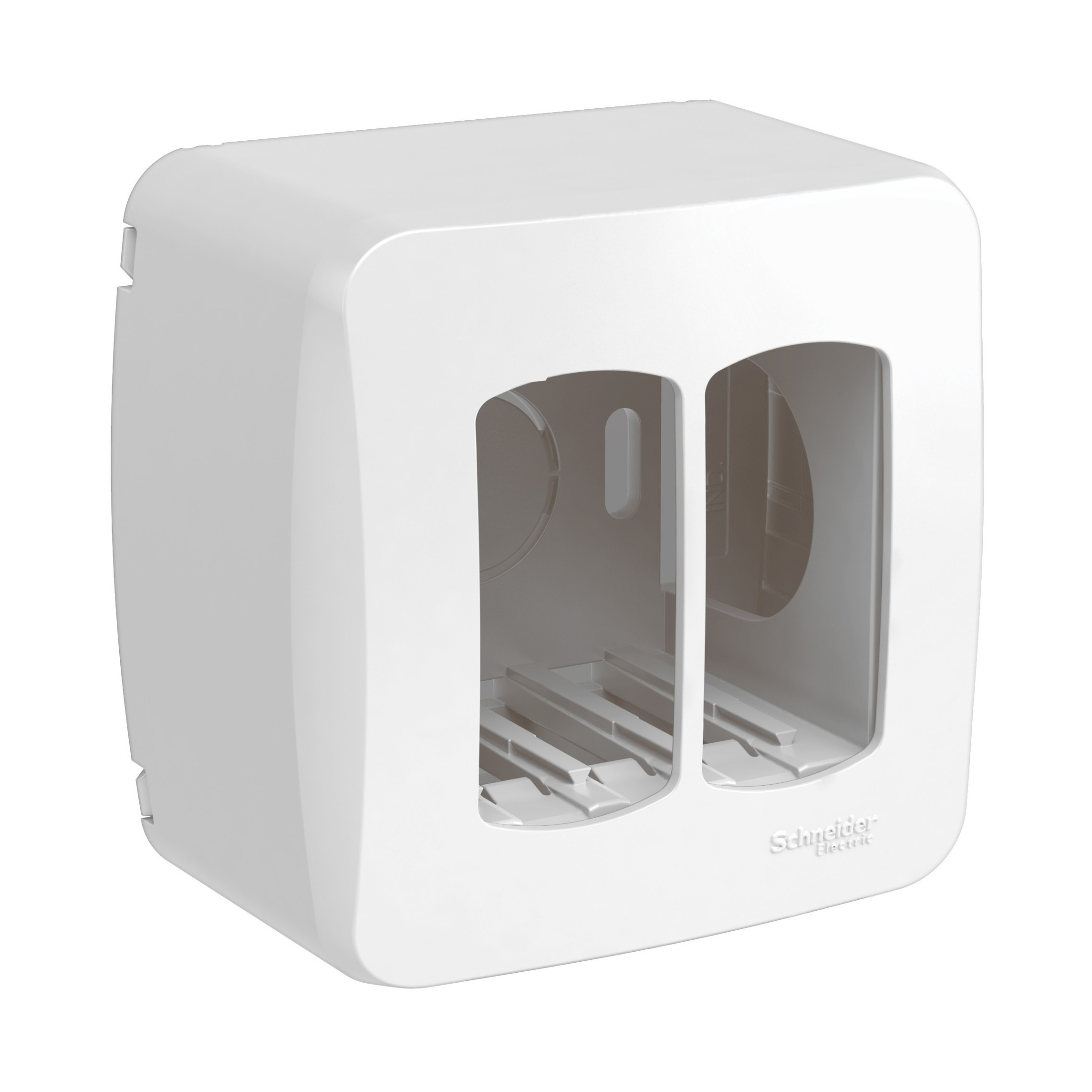 Casquete Sobrepuesto 2 Modulos Blanco S3B76020 — Schneider Electric — Schneider Electric